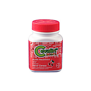 image of Cevalin 100 MG Inf Cereza Unisex 100 Tabletas