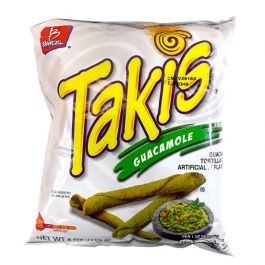 image of Takis Guacamole, Flavored Tortilla Chips, 4 Oz