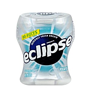 image of Eclipse Sugarfree Gum Polar Ice - 60 Pieces