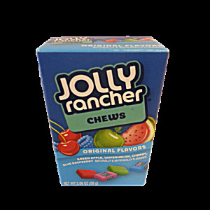 image of Jolly Rancher Fruit Chews Candy (original Flavors), 2.06-ounce Box