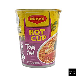 9556001000750 UPC Maggi Hot Cup Instant Noodle Tom Yam 61G