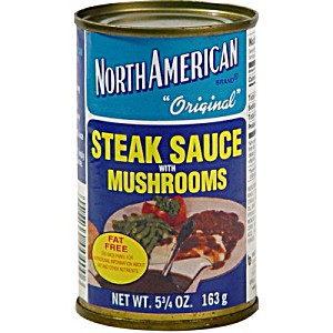 image of North American Original Steak Sauce With Mushrooms