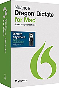 nuance dragon dictate for mac 4.0