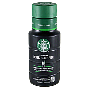 image of Starbucks Medium Roast Unsweetened Iced Coffee