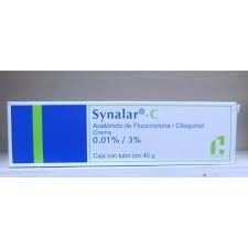 image of Synalar-c (fluocinolone / Clioquinol) Cream 40G