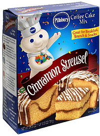 image of Pillsbury Coffee Cake Mix Cinnamon Streusel