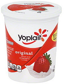 image of Yoplait Low Fat Yogurt Original Strawberry