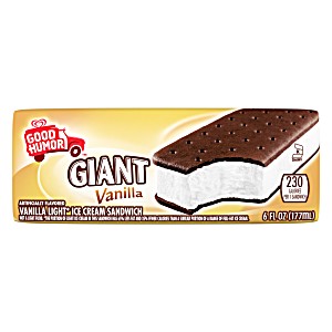 image of Good Humor Giant Ice Cream Bar Vanilla