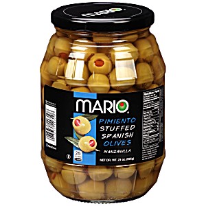 image of Mario Stuffed Manzanilla Green Olives