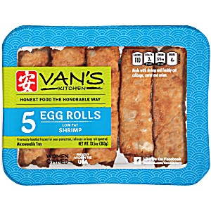 image of Van Egg Rolls Shrimp Low Fat