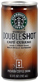 image of Starbucks Coffee Doubleshot Coffee Drink Premium, Cafe Cubano