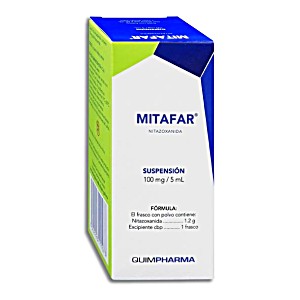 image of Generic Alinia Susp. 1200 MG 60ML, Nitazoxanide