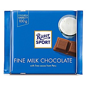 image of Ritter Sport Milk Chocolate Alpine