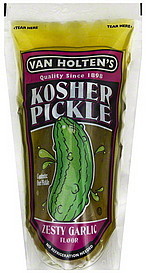 image of Van Holten's Pickles - Kosher Zesty Garlic