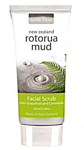 image of Wild Ferns Rotorua Mud Facial Scrub With Grapefruit and Calendula Oil